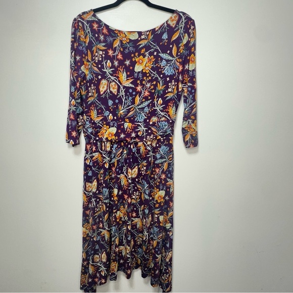 NWT Maeve Beloved Floral Dress Anthropologie Large - Picture 6 of 9